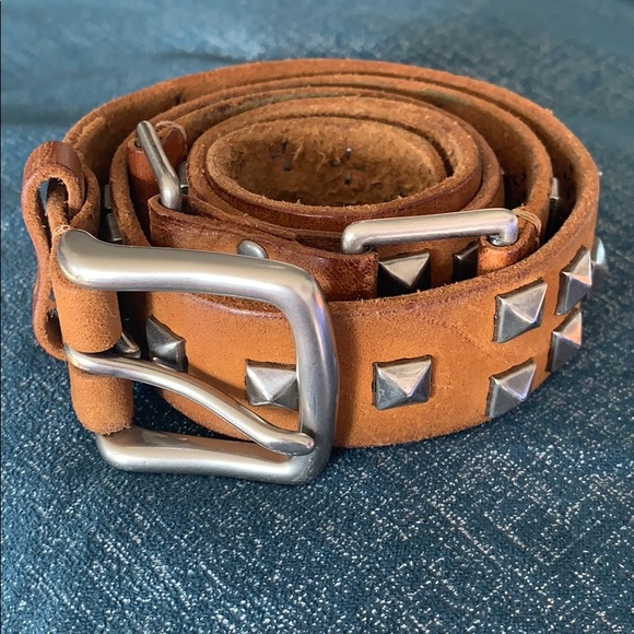 Arden B Accessories - 🎉HP🎉Arden B Leather & Silver-Tone Studded Belt